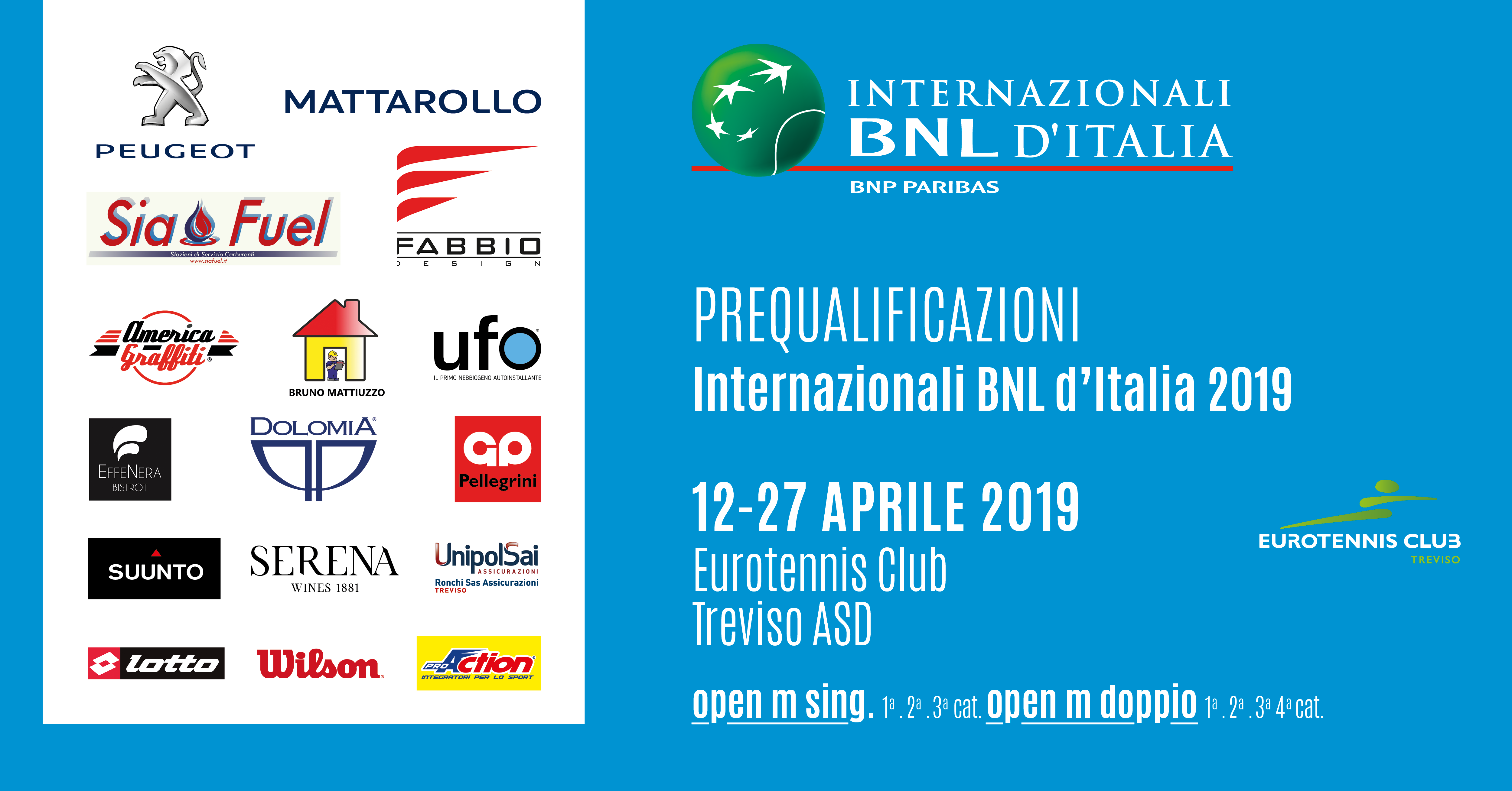 AL VIA GLI INTERNAZIONALI BNL D’ITALIA A TREVISO Eurosporting Experience